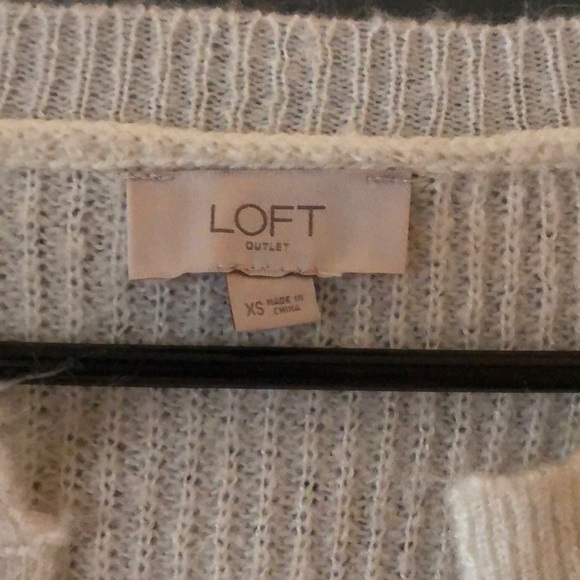 Pearl bead embellished Loft sweater - Picture 2 of 4